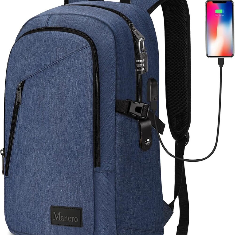 Laptop Backpack, 15.6 inch Business Backpack Water Resistant Laptops Backpack fo
